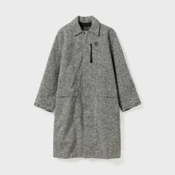 Vindur Fleece Lined Wool Coat