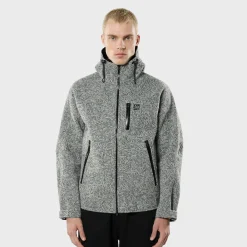 Vindur Fleece-lined wool jacket